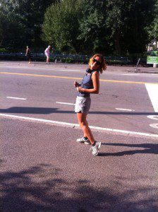 NY is a fast pace city. Run baby run. And in Central Park it is pure bliss!