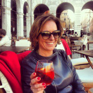 The Venetia aperitif is obviously the SPRITZ cocktail. Here I am sipping one facing the Grand Canal at www.osteriabancogiro.it 