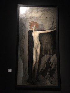 Dipinto "La Marchesa Casati" 1920 opera di Romaine Brooks 
